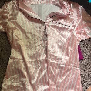 Satin pajama top- never worn.